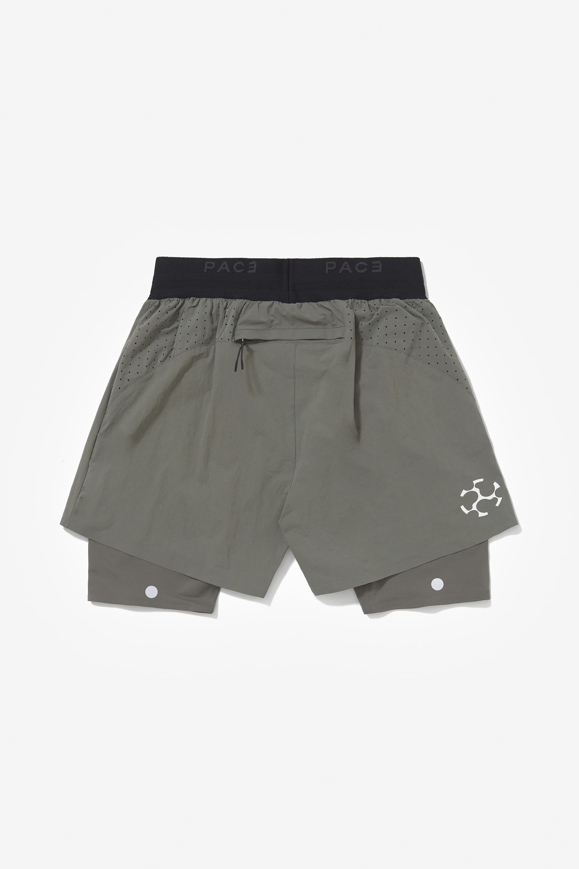 Shorts DT2 Double Layers Spots Shorts (Army Green)