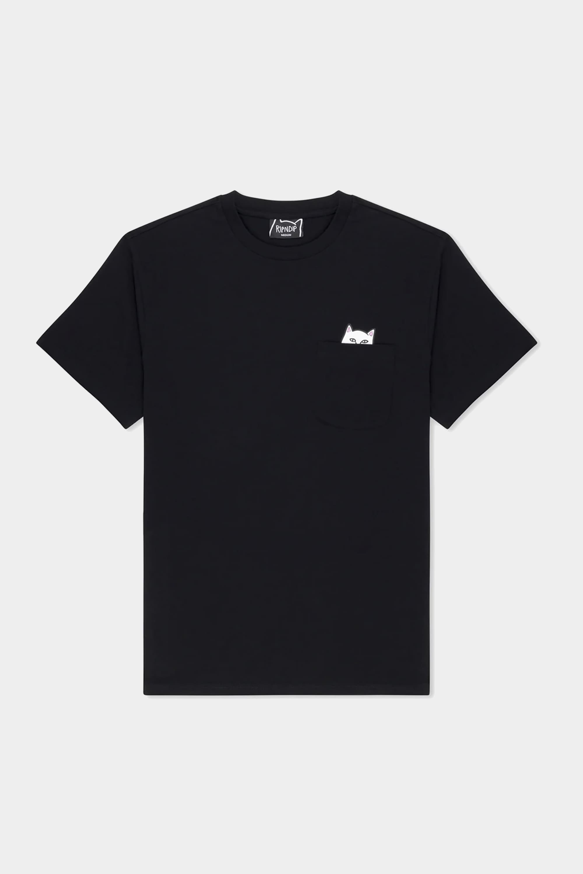 Camiseta RipnDip Lord Nermal Pocket (Black)