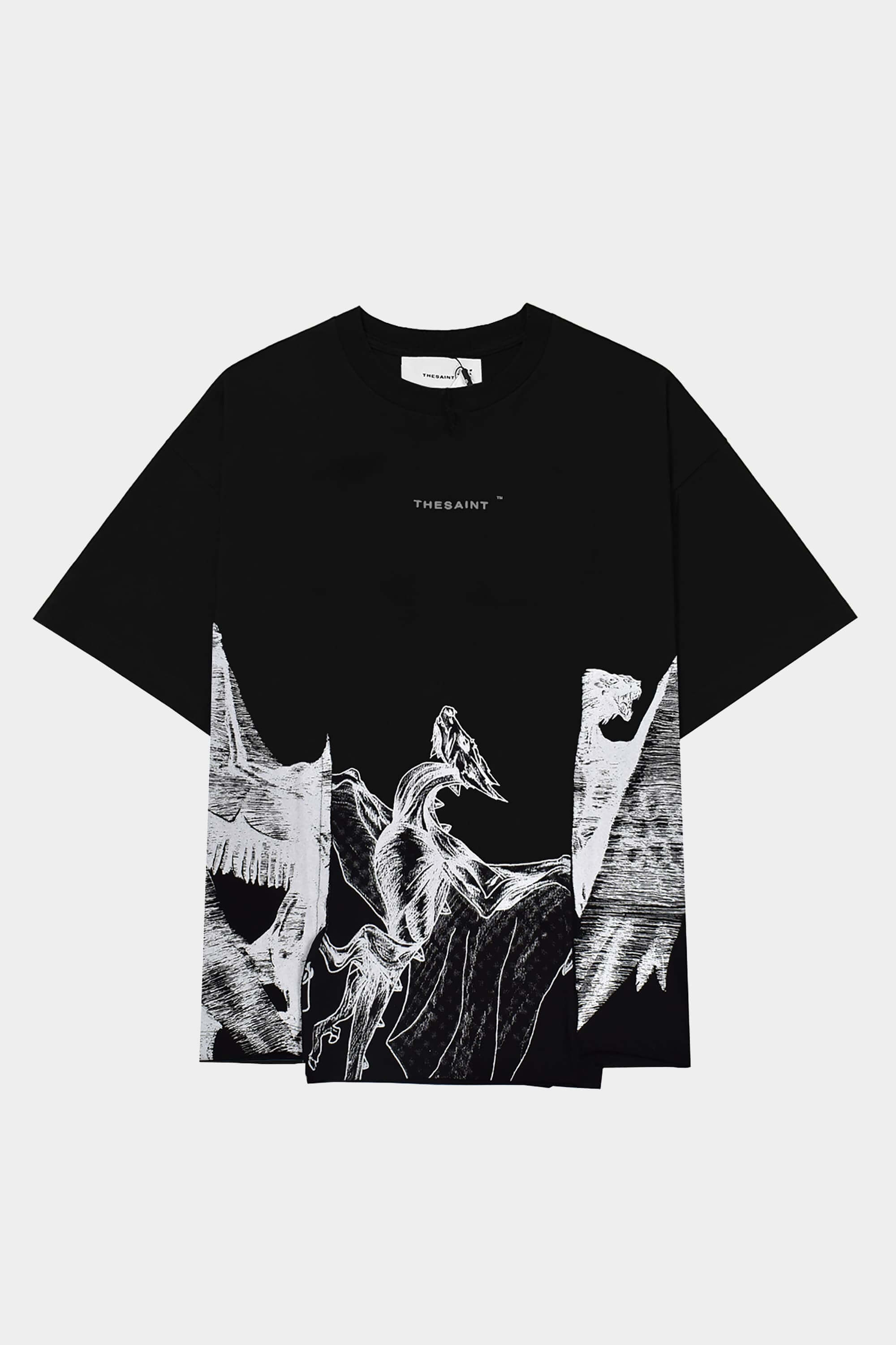 Camiseta TheSaint Nogard Encontro Oversized (Black)