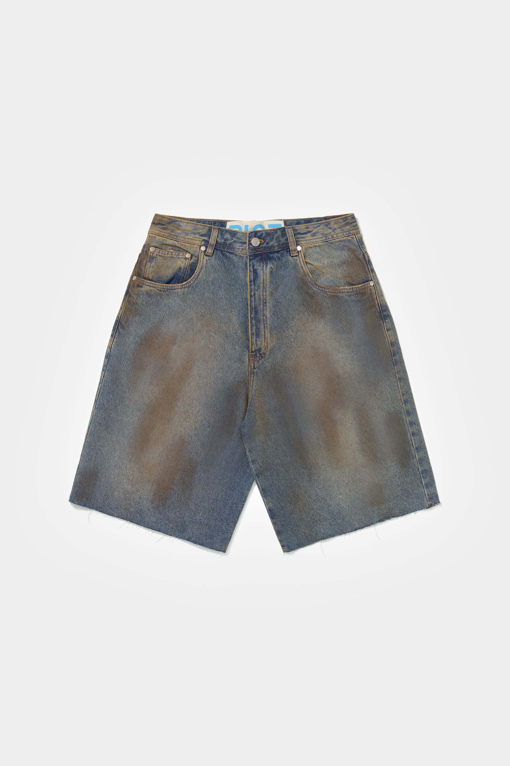 Bermuda PIET Dirty Wash Denim