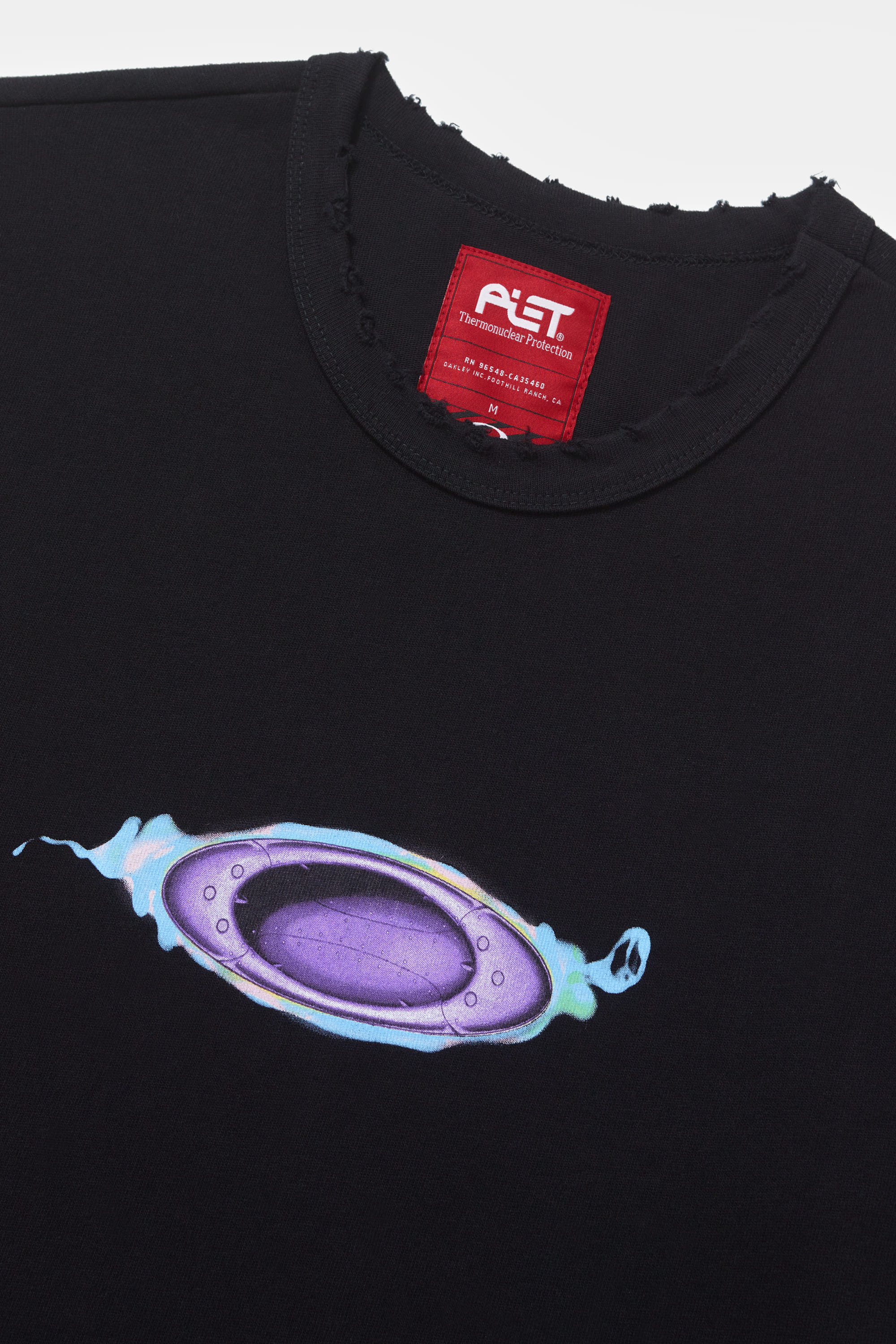 Camiseta PIET x Oakley Mad Science Black - Colaboração