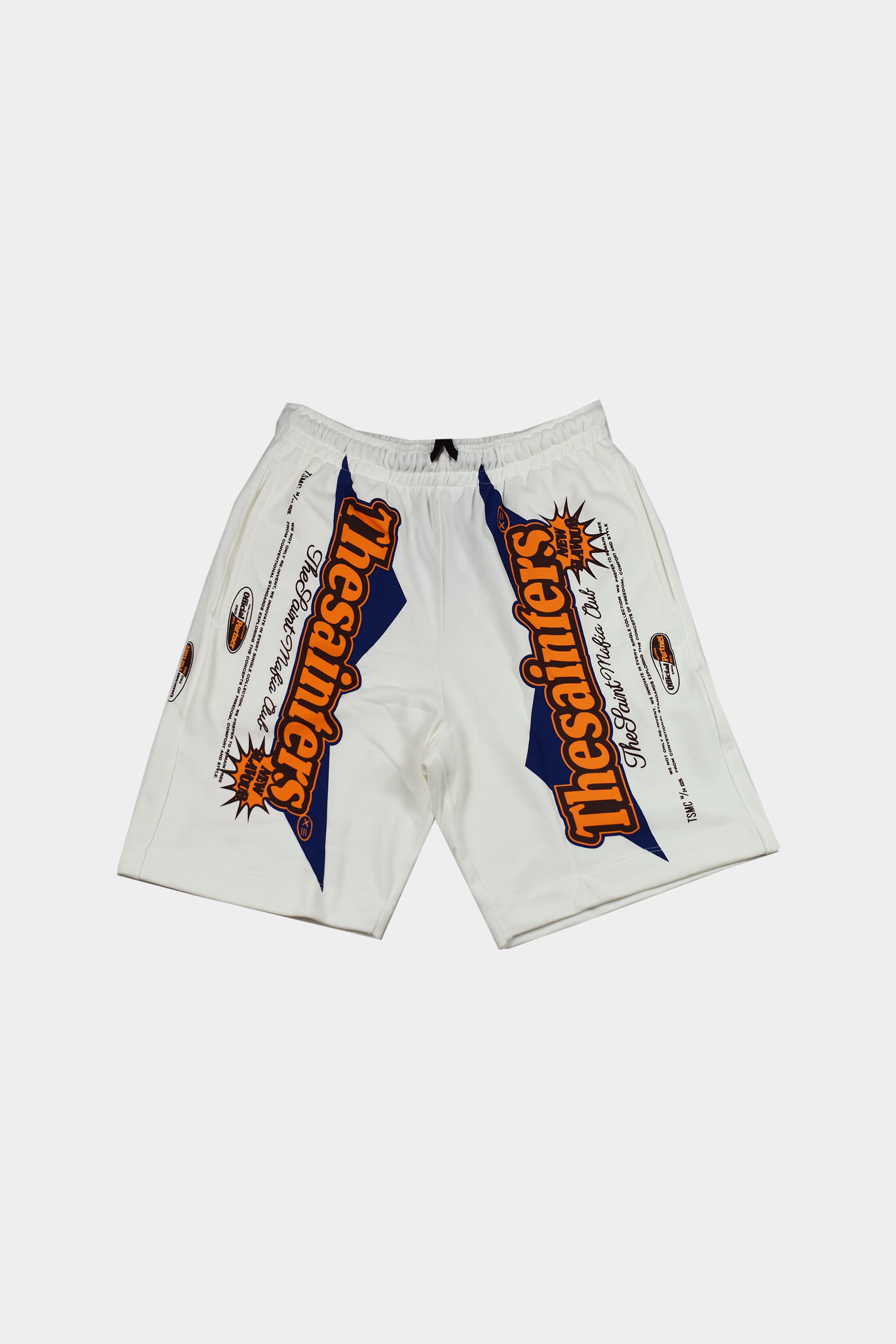 Bermuda TheSaint Sweatshorts The Sainters Off White - Streetwear