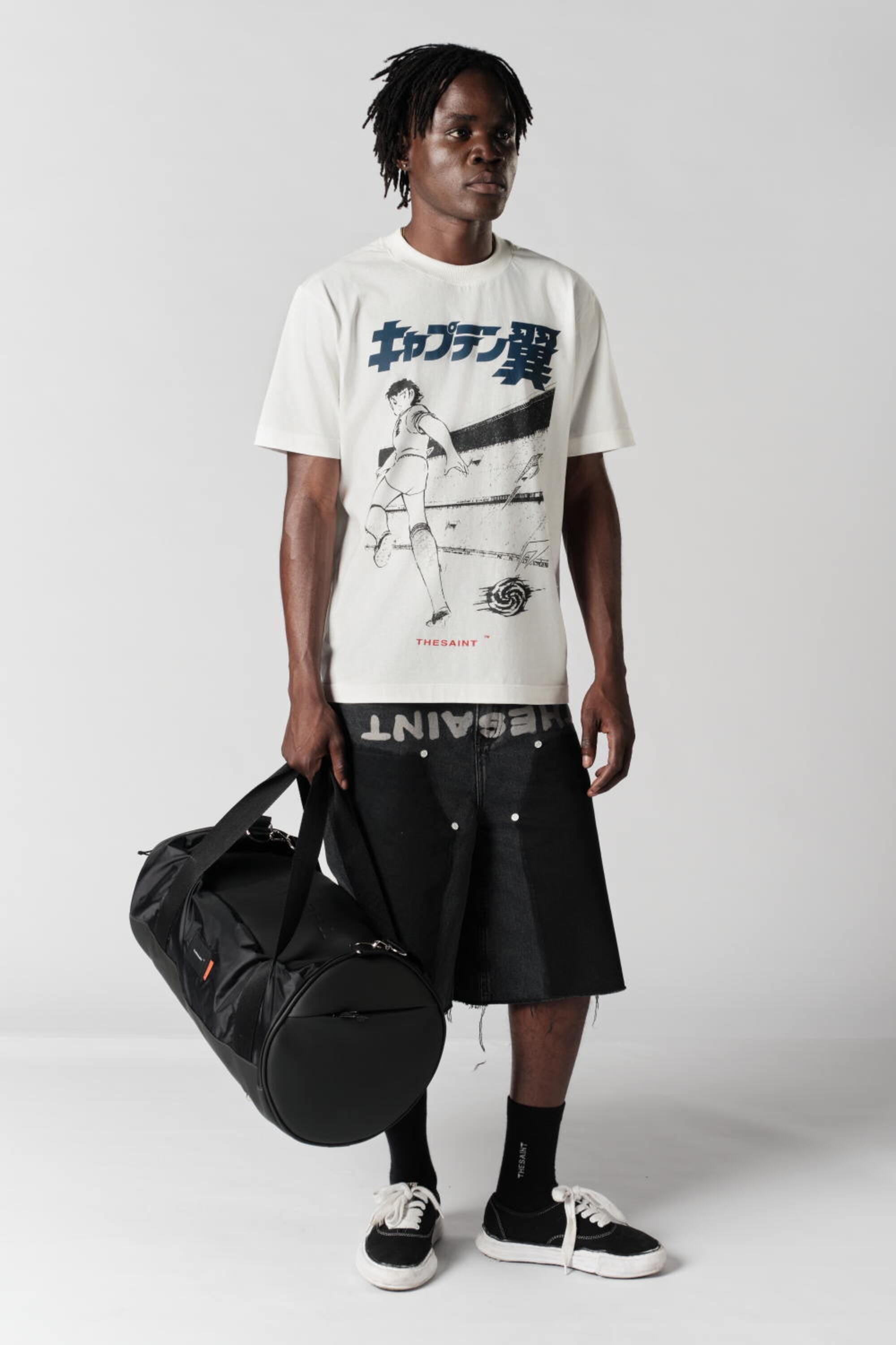Camiseta TheSaint x Tsubasa Comfort O.Tsubasa FTX Off White