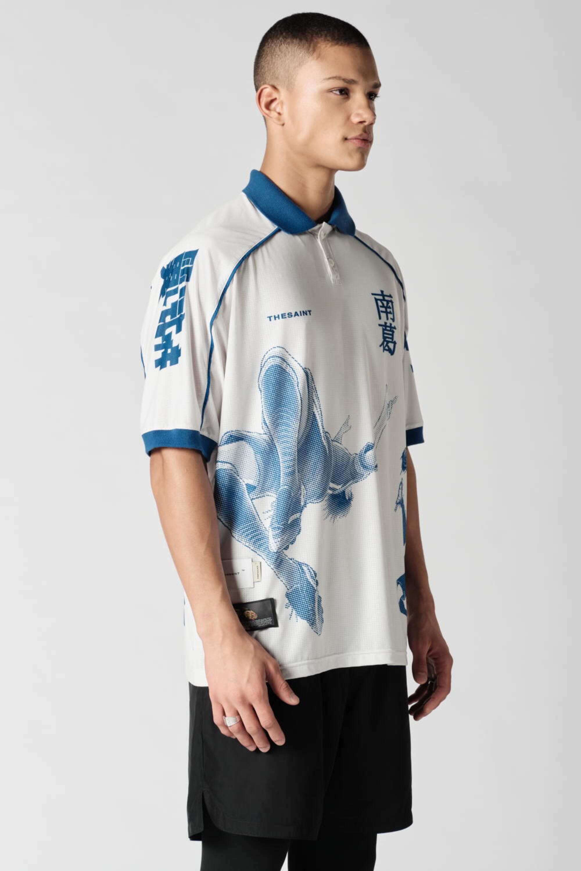 Jersey TheSaint x Tsubasa Ozora Off White - Collab TheSaint x