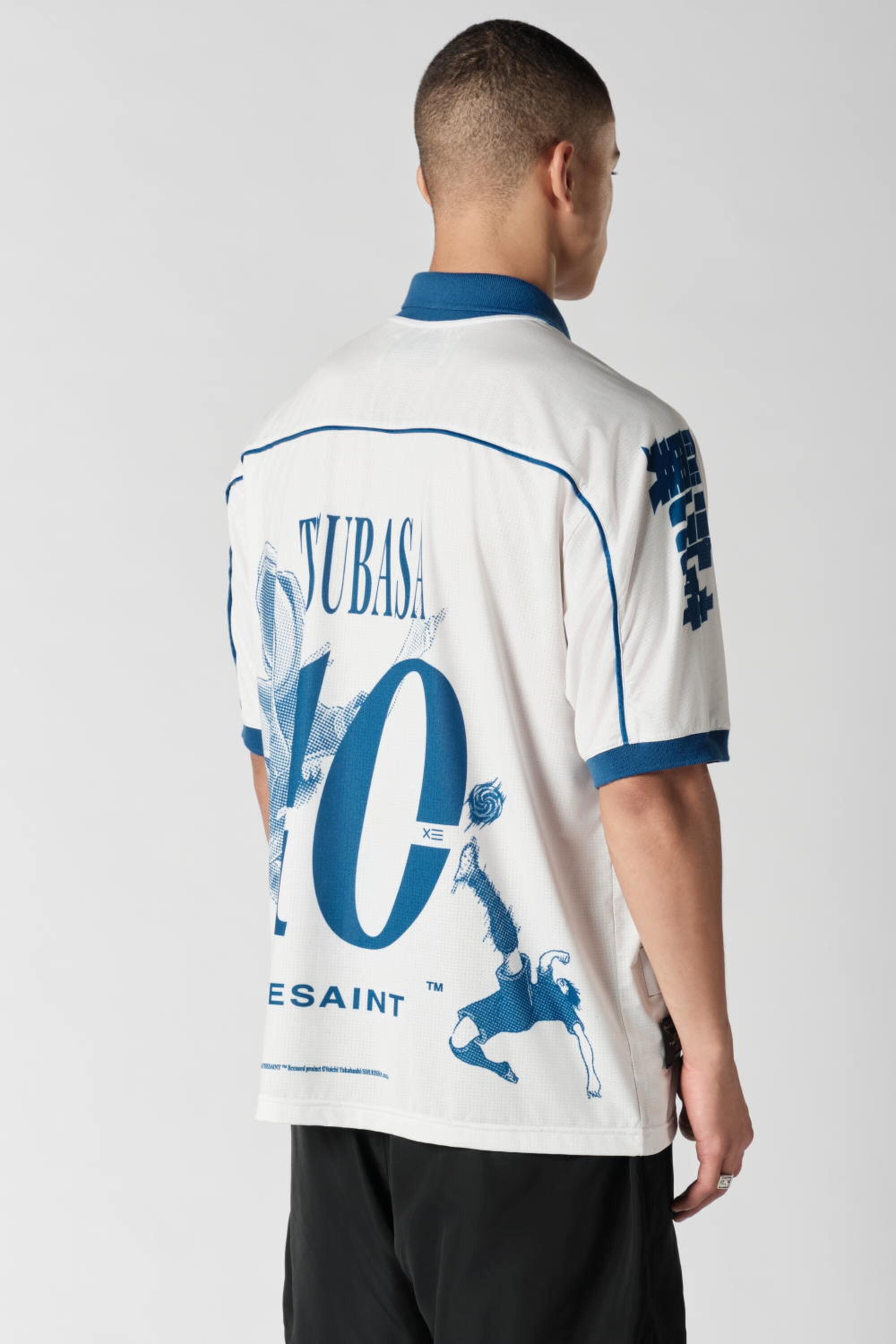 Jersey TheSaint x Tsubasa Ozora Off White - Collab TheSaint x