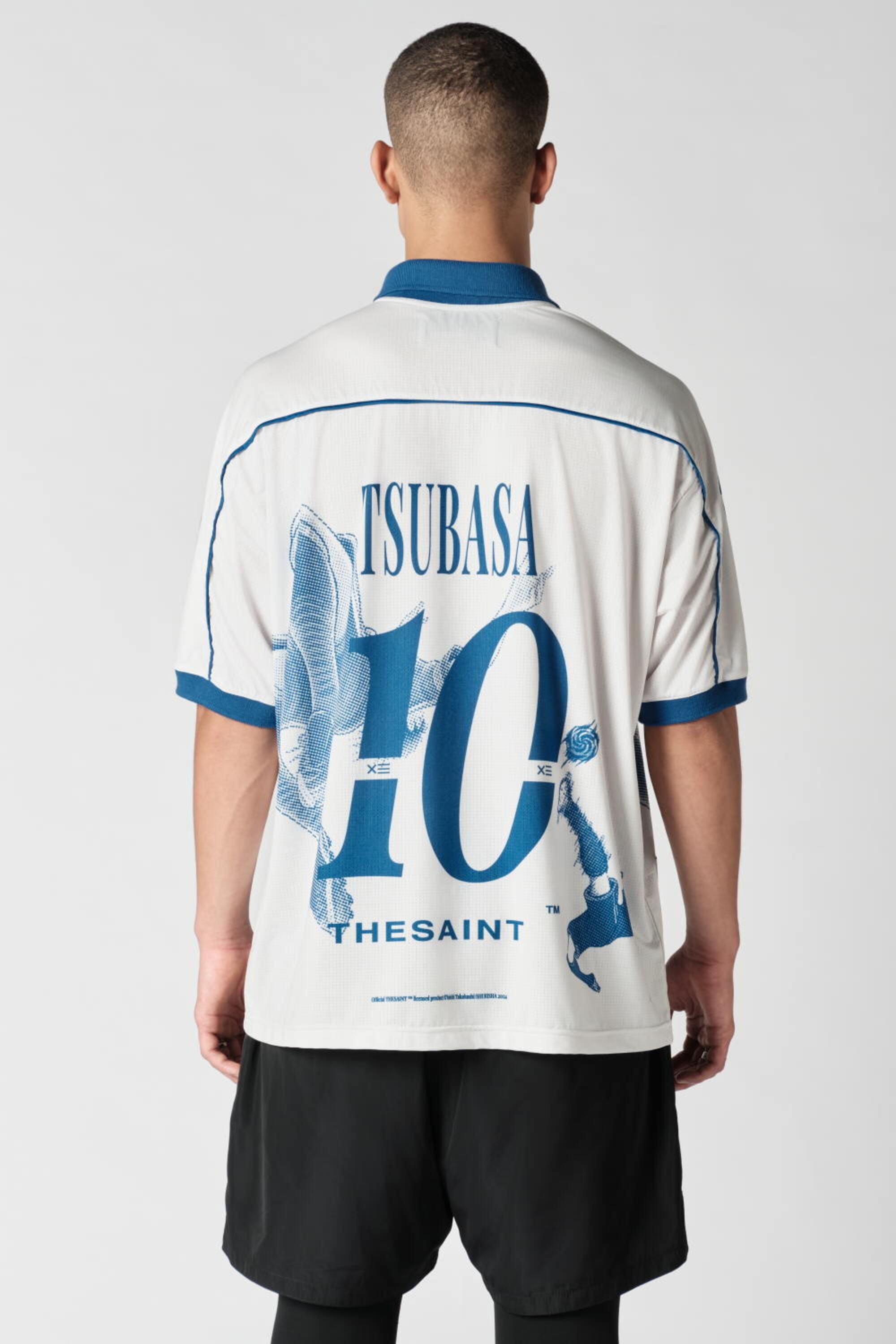 Jersey TheSaint x Tsubasa Ozora Off White - Collab TheSaint x