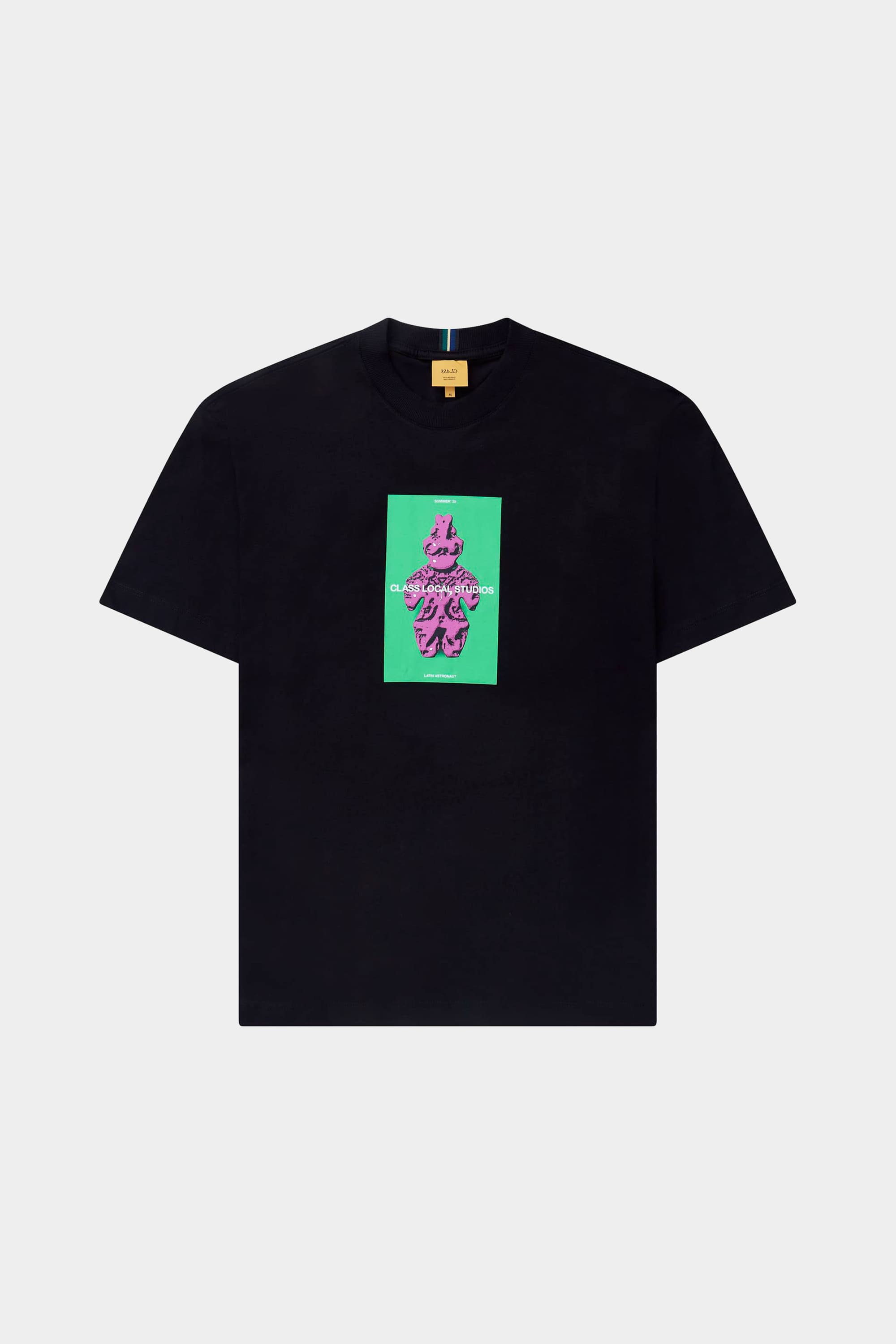 Camiseta Class Latin Astronaut Black - Streetwear Nacional Minimalista