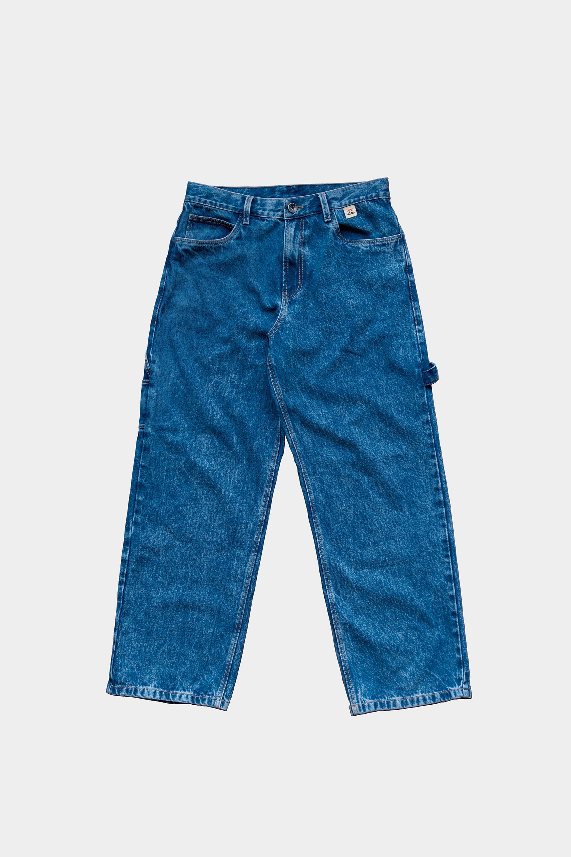 Calça Midas Touch Baggy Jeans Navy - Estilo Streetwear com
