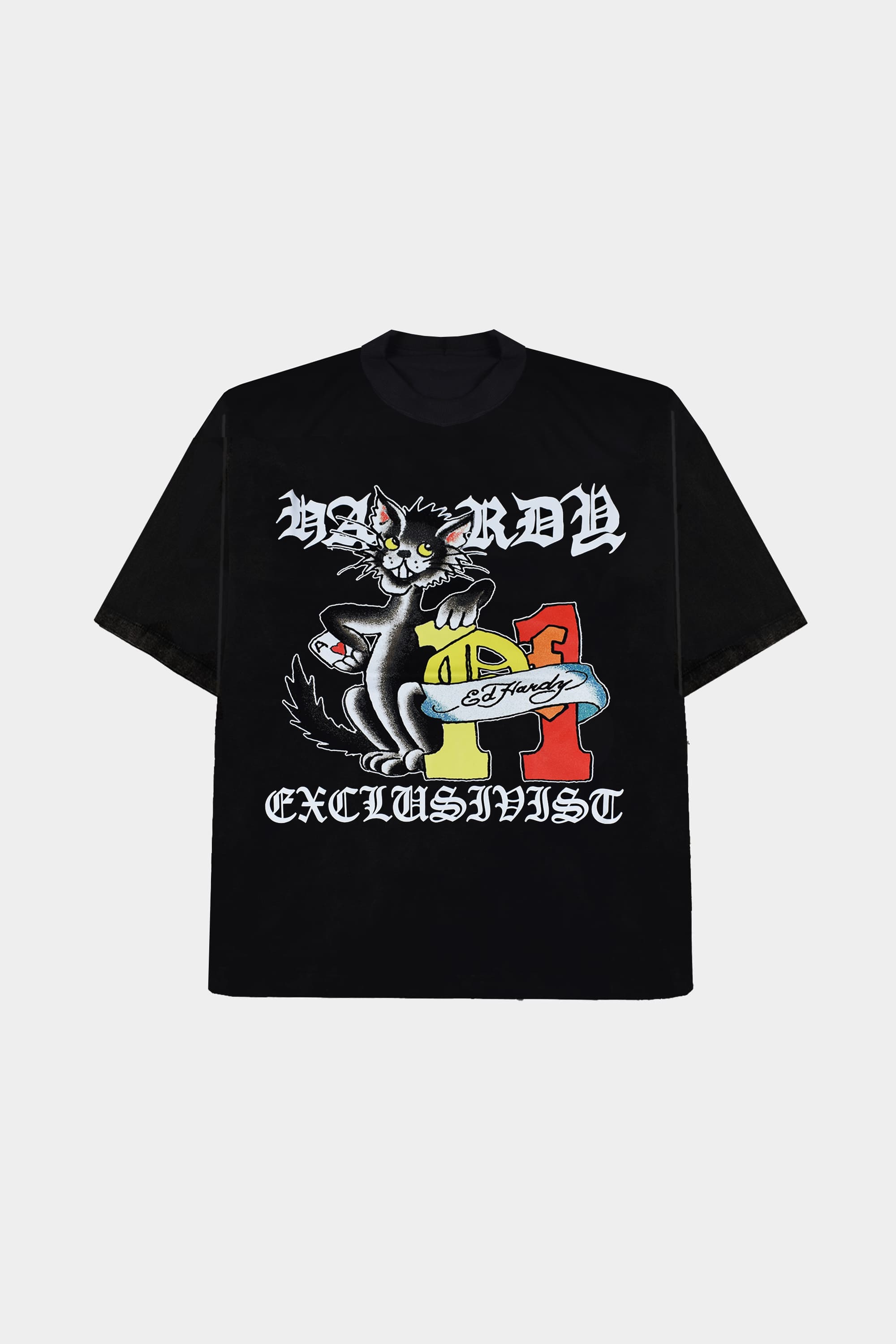 Camiseta Exclusivist (1OF1) X Ed Hardy Ace Of Spades Black