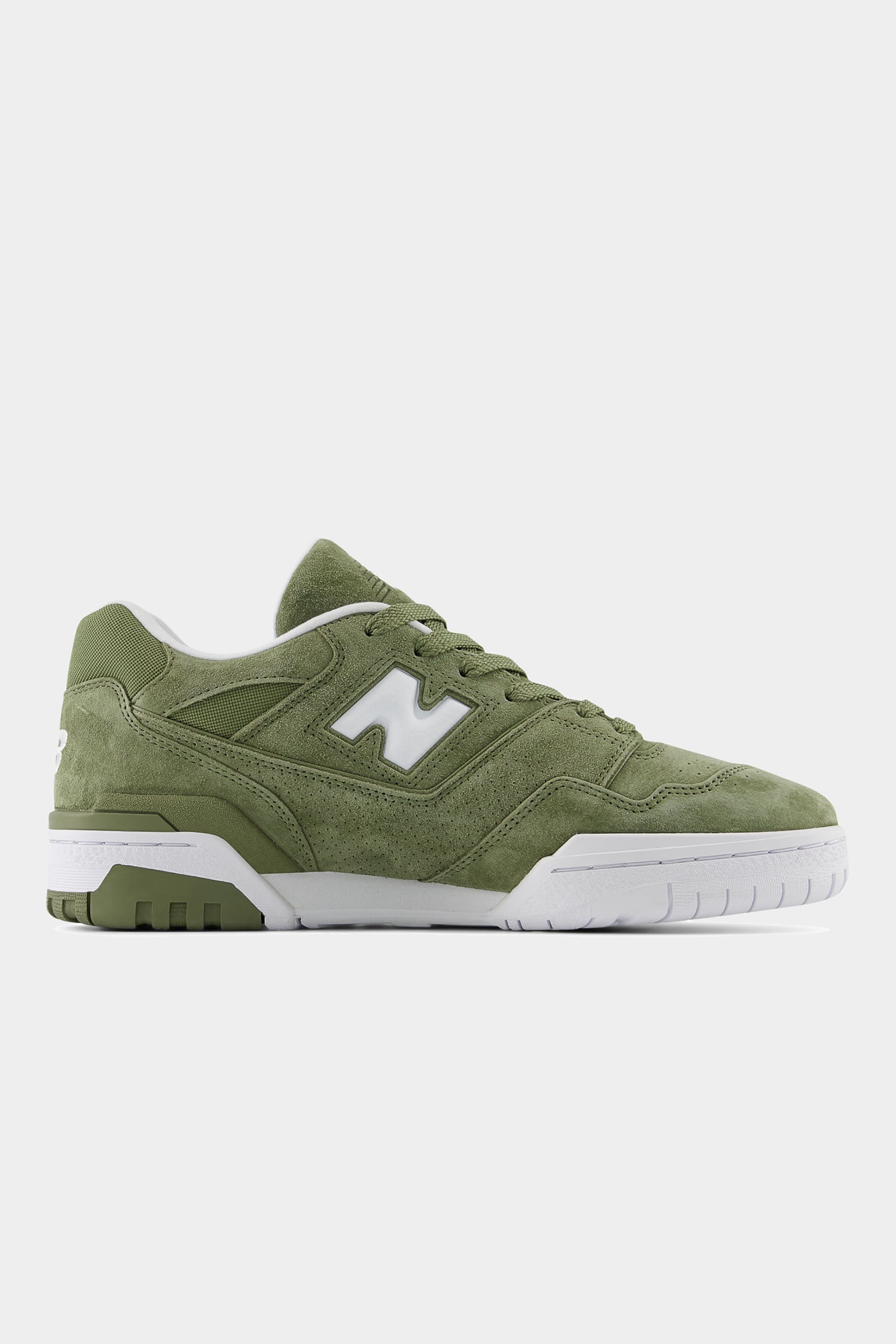 New Balance 550 Suede White/Olive – O Clássico do Basquete com