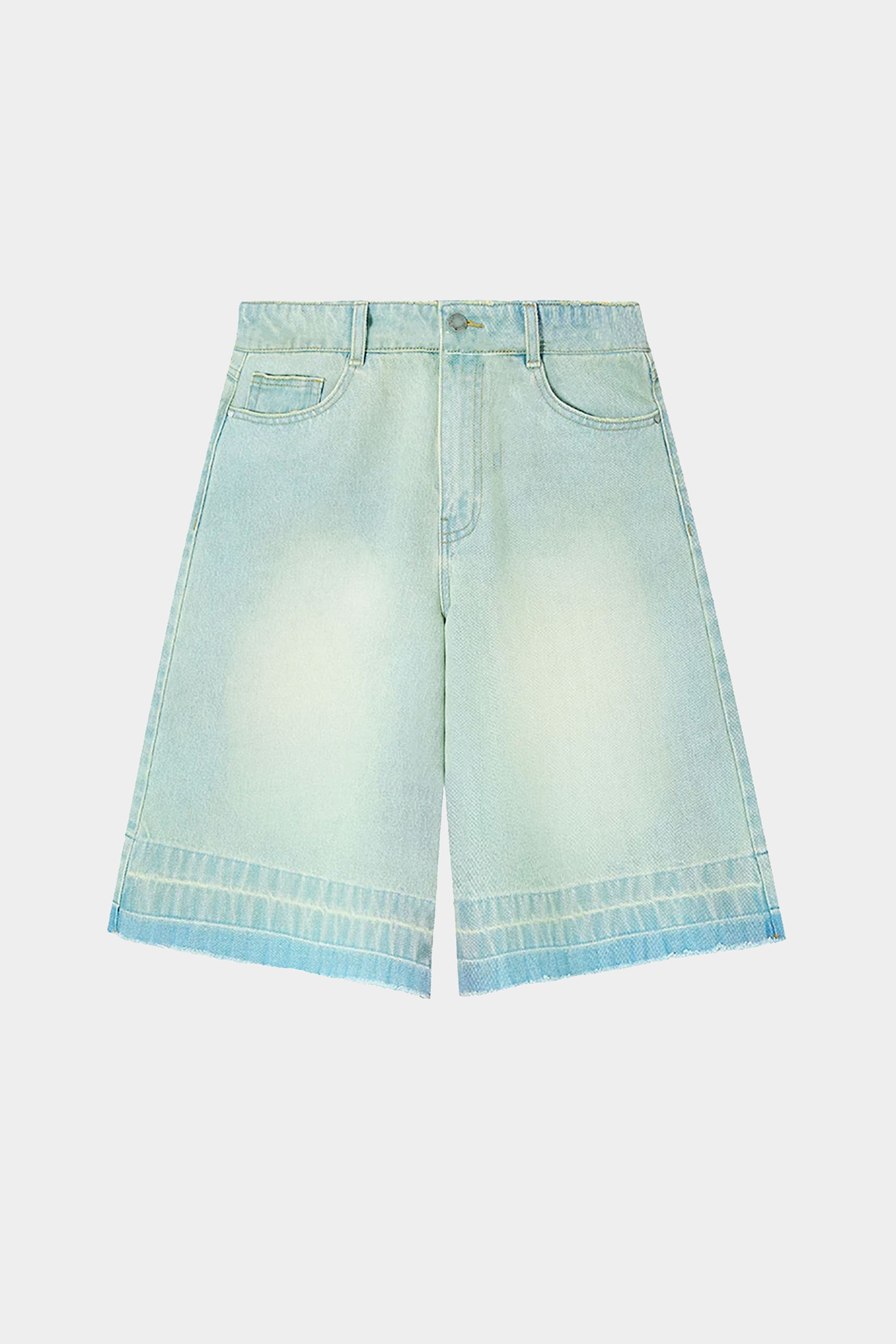 Bermuda Midas Touch Jorts Acid Green – Jeans 13oz com Barras