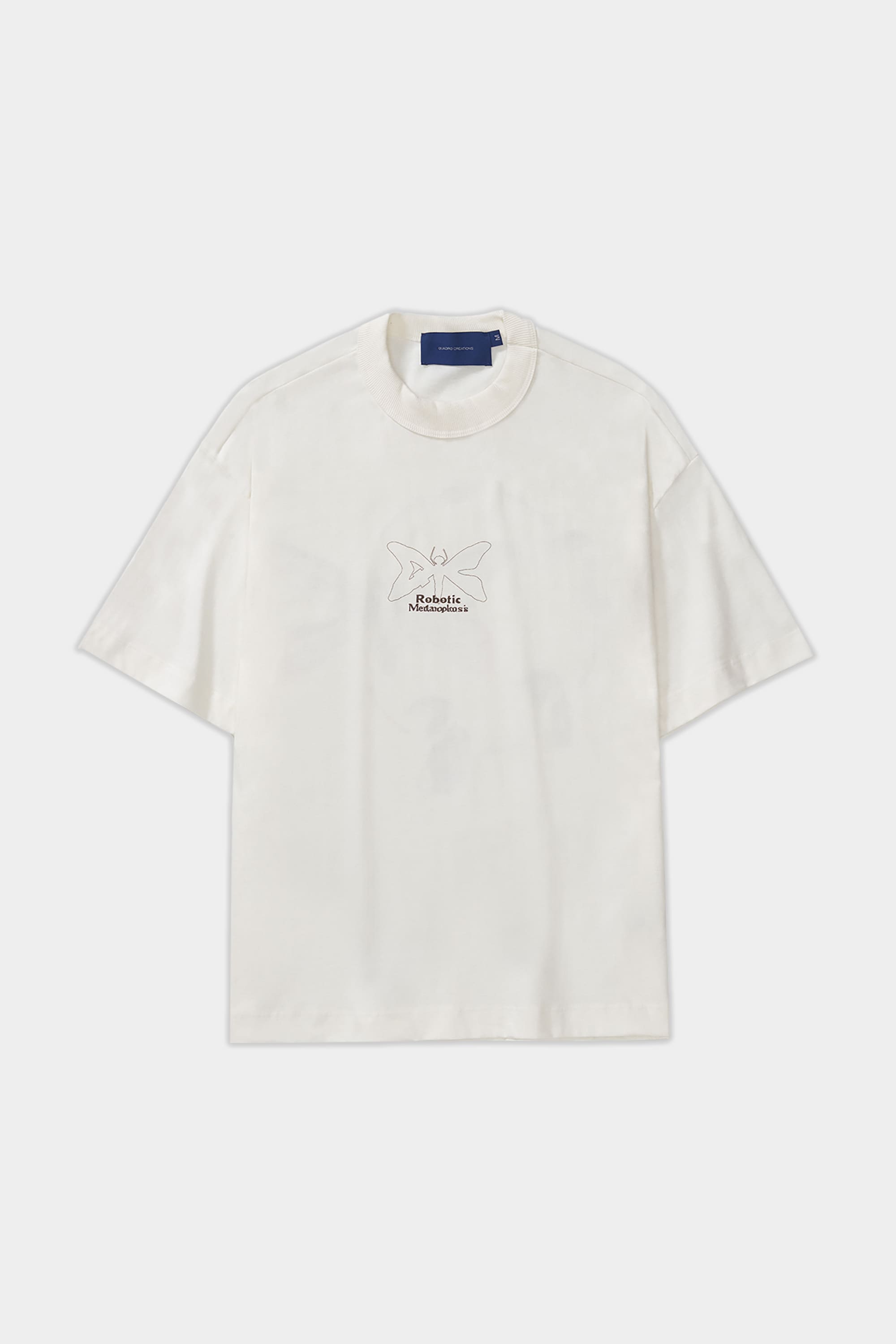 Camiseta Quadro Creations Metamorfose Boxy Off White – 100