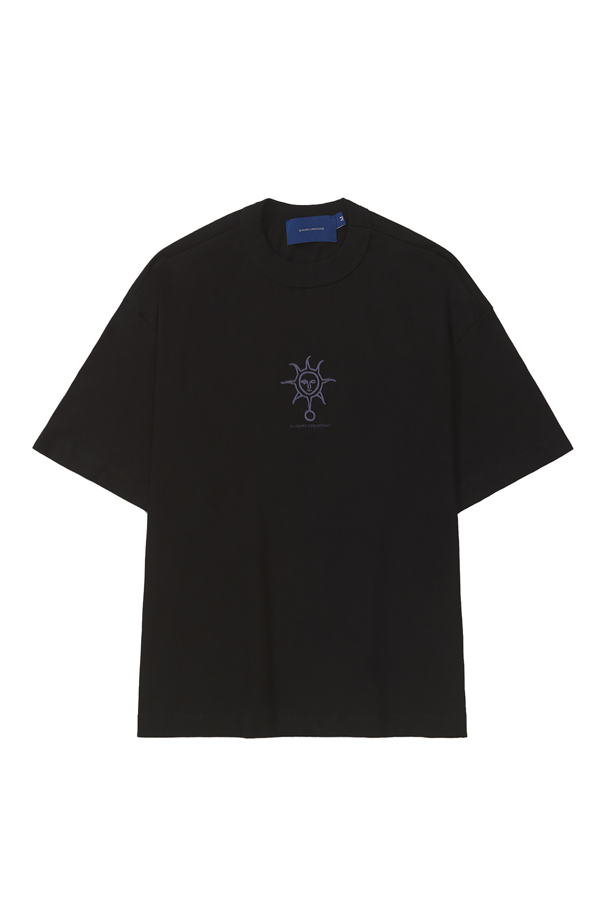 Camiseta Quadro Creations Sol em S.A. Black - Streetwear Nacional