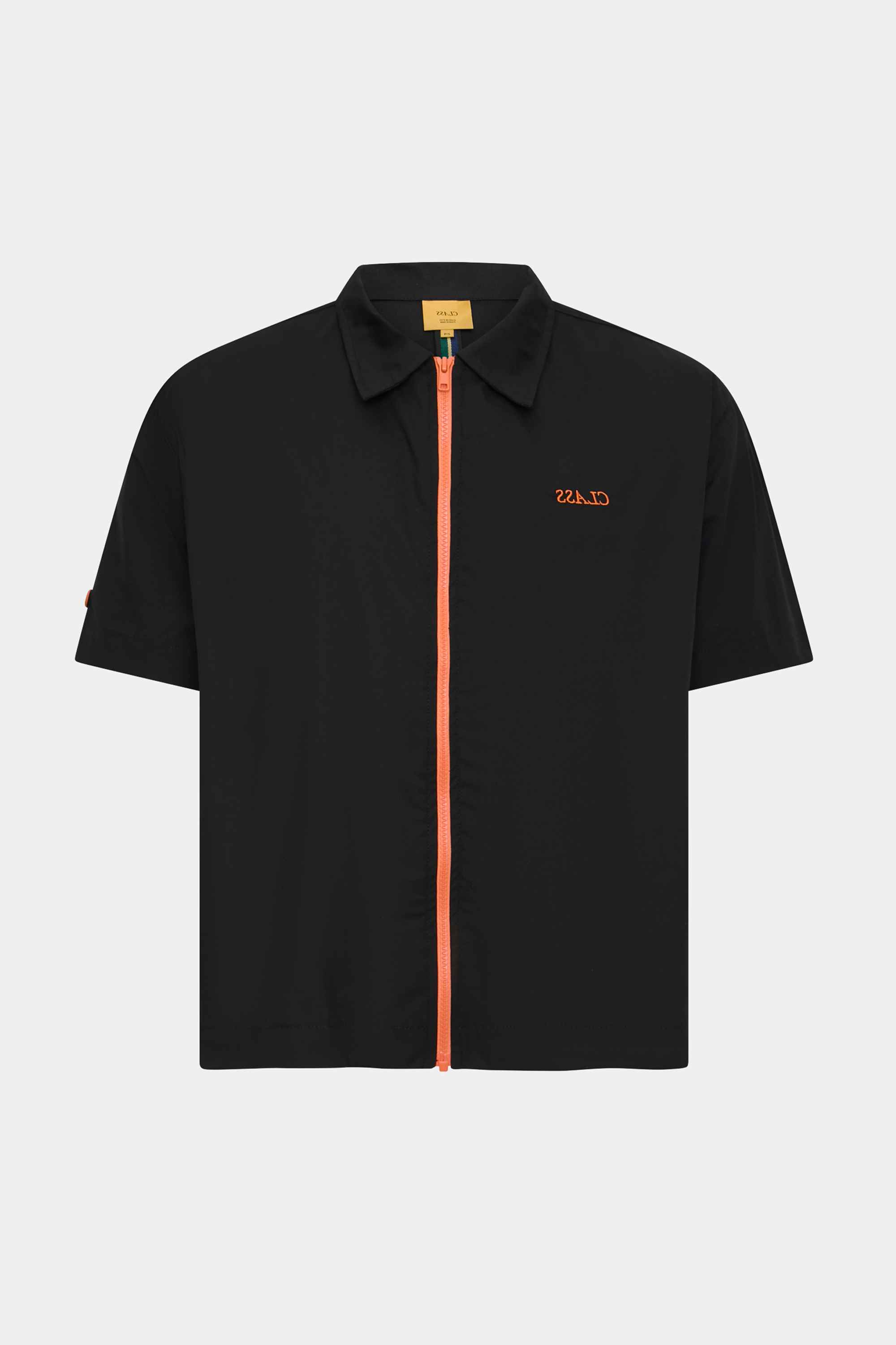 Camisa Class Zip-Up Pipa Black – Coleção Analog Times Drop 03
