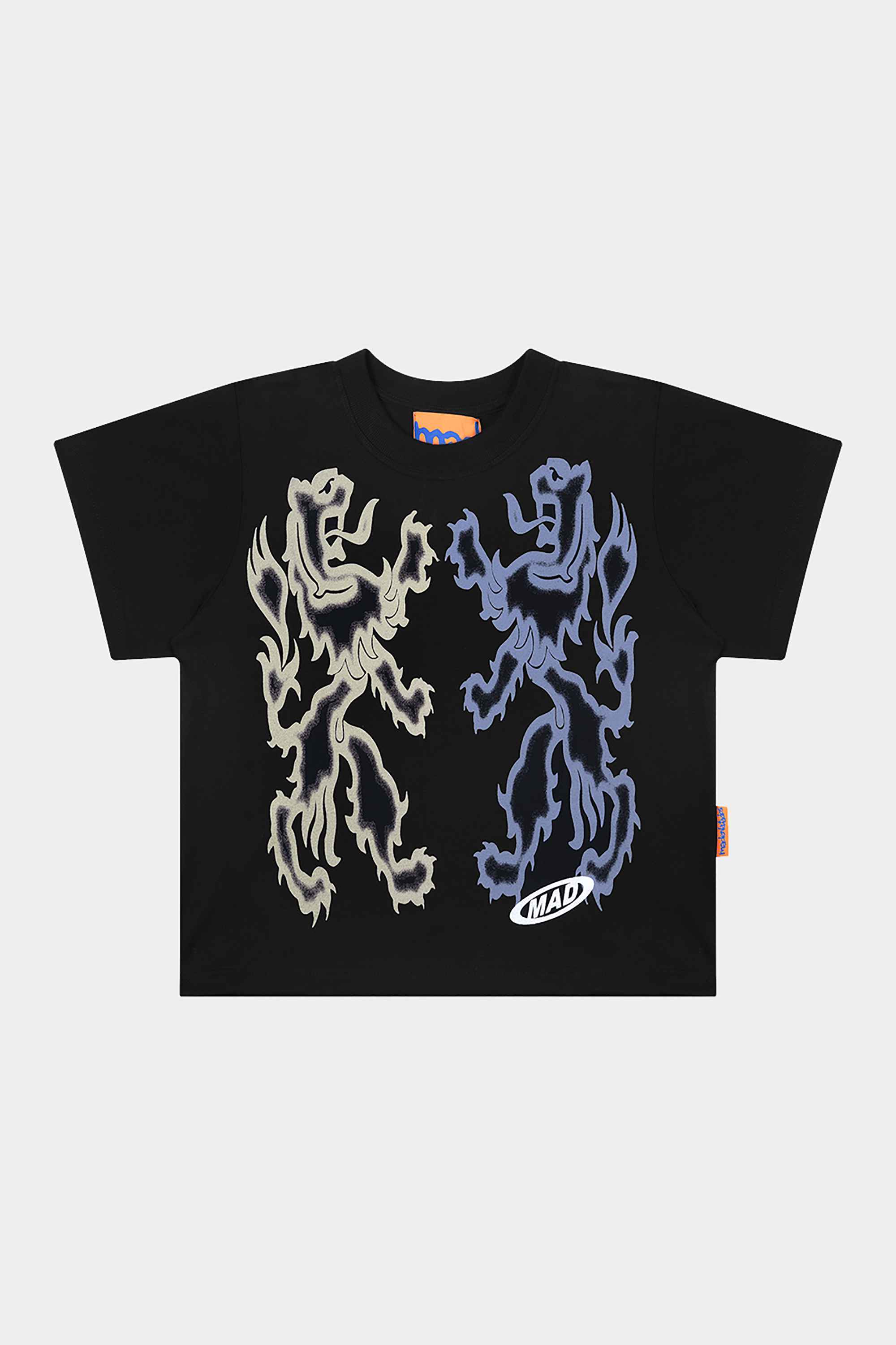 Baby Tee Mad Enlatados Leonino Black