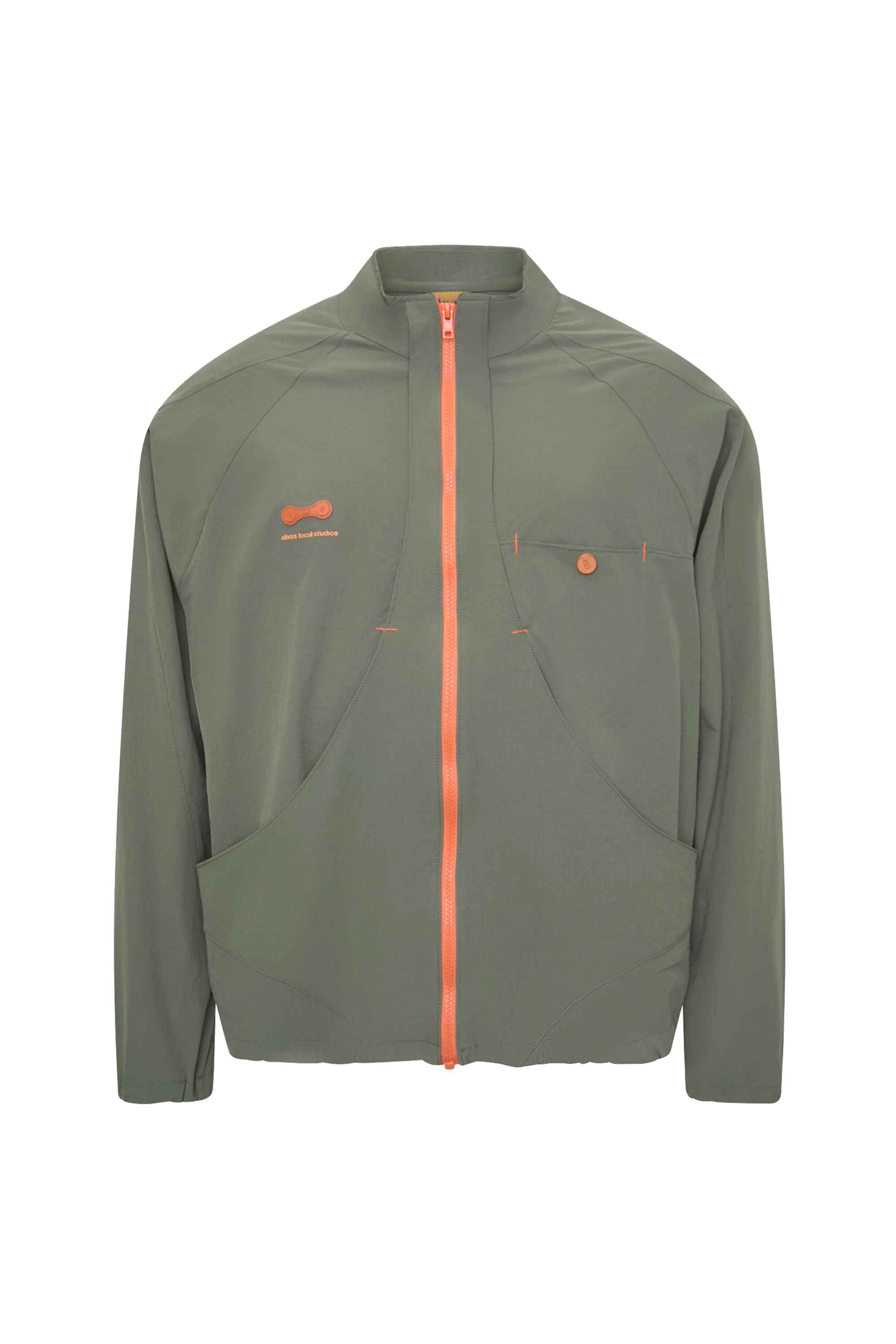 Jaqueta Class Sport Stella Army Green/Orange – Design Técnico e Urbano