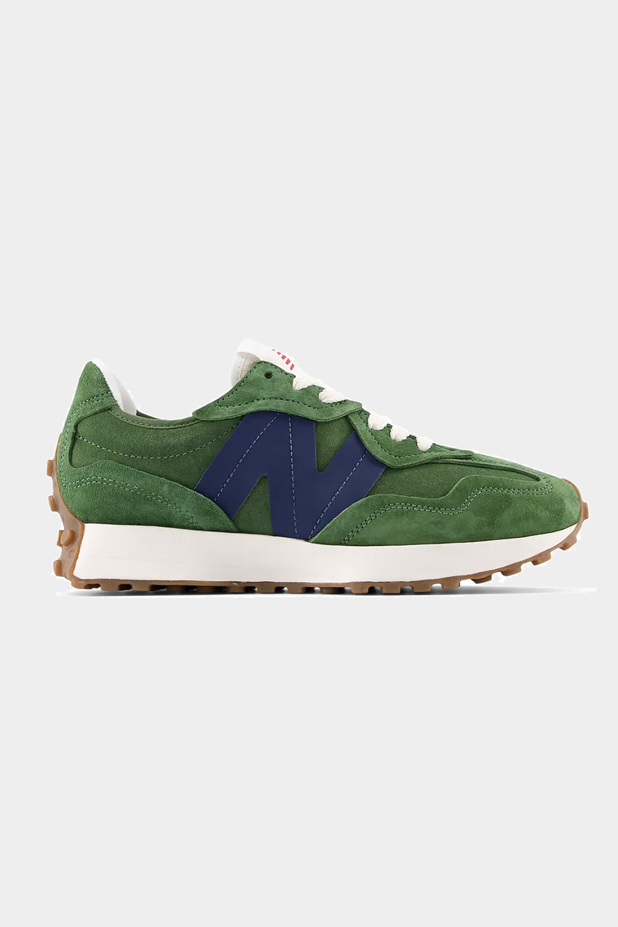 Tênis New Balance 327 Green Camurça Premium