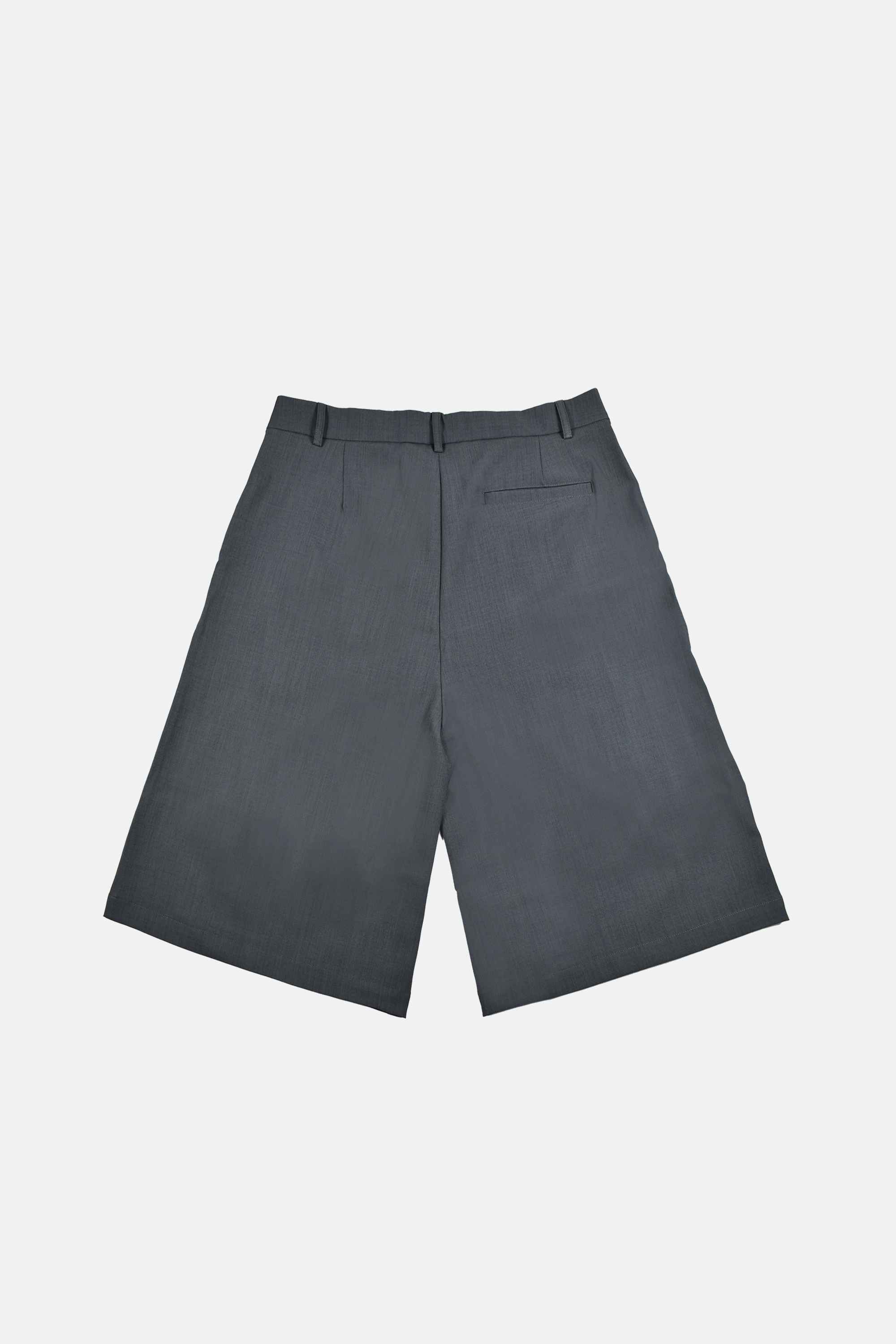 Bermuda TheSaint Alfaiataria Jorts Chalk Grey – Coleção Caos