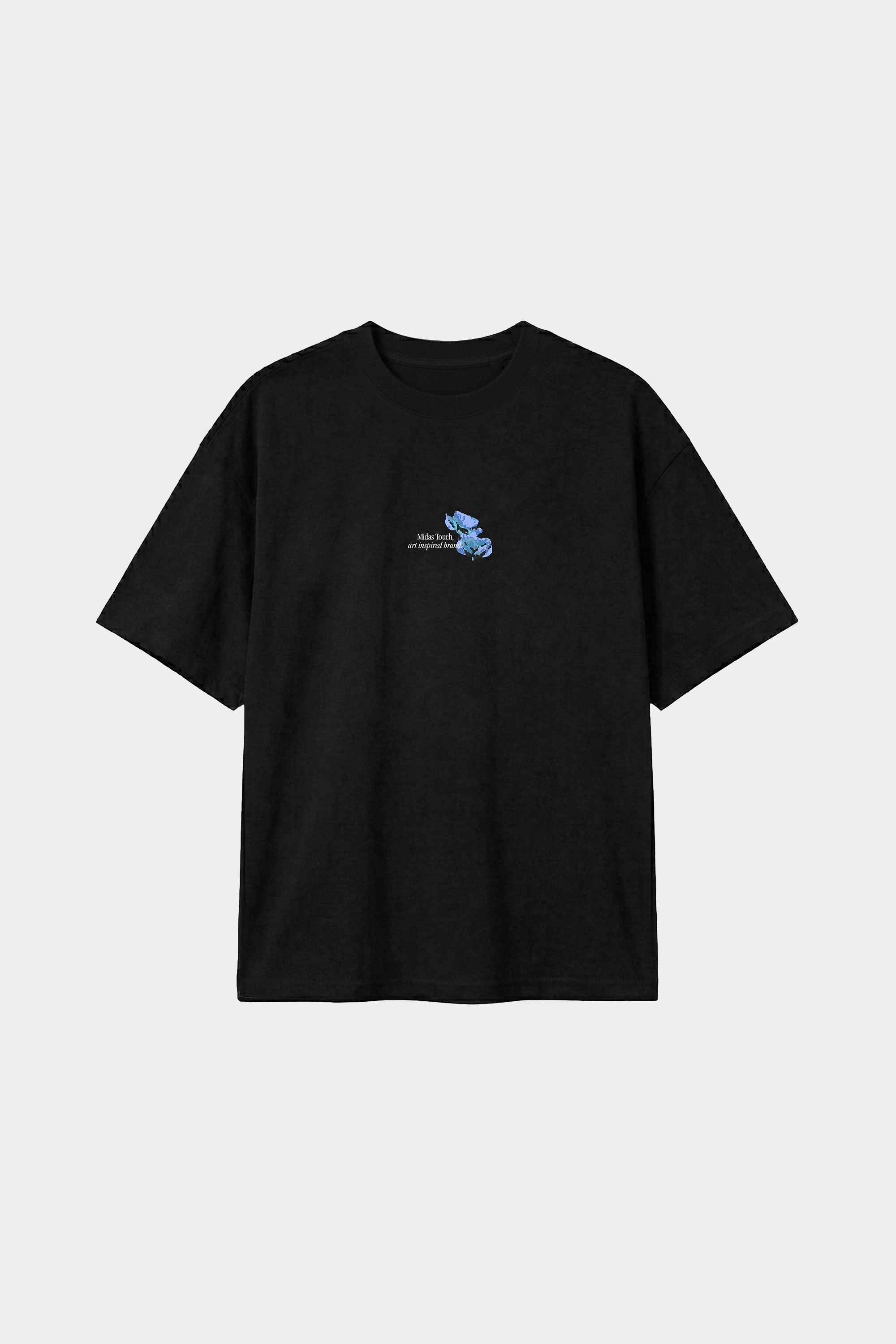 Camiseta Midas Touch Marker Flower Black