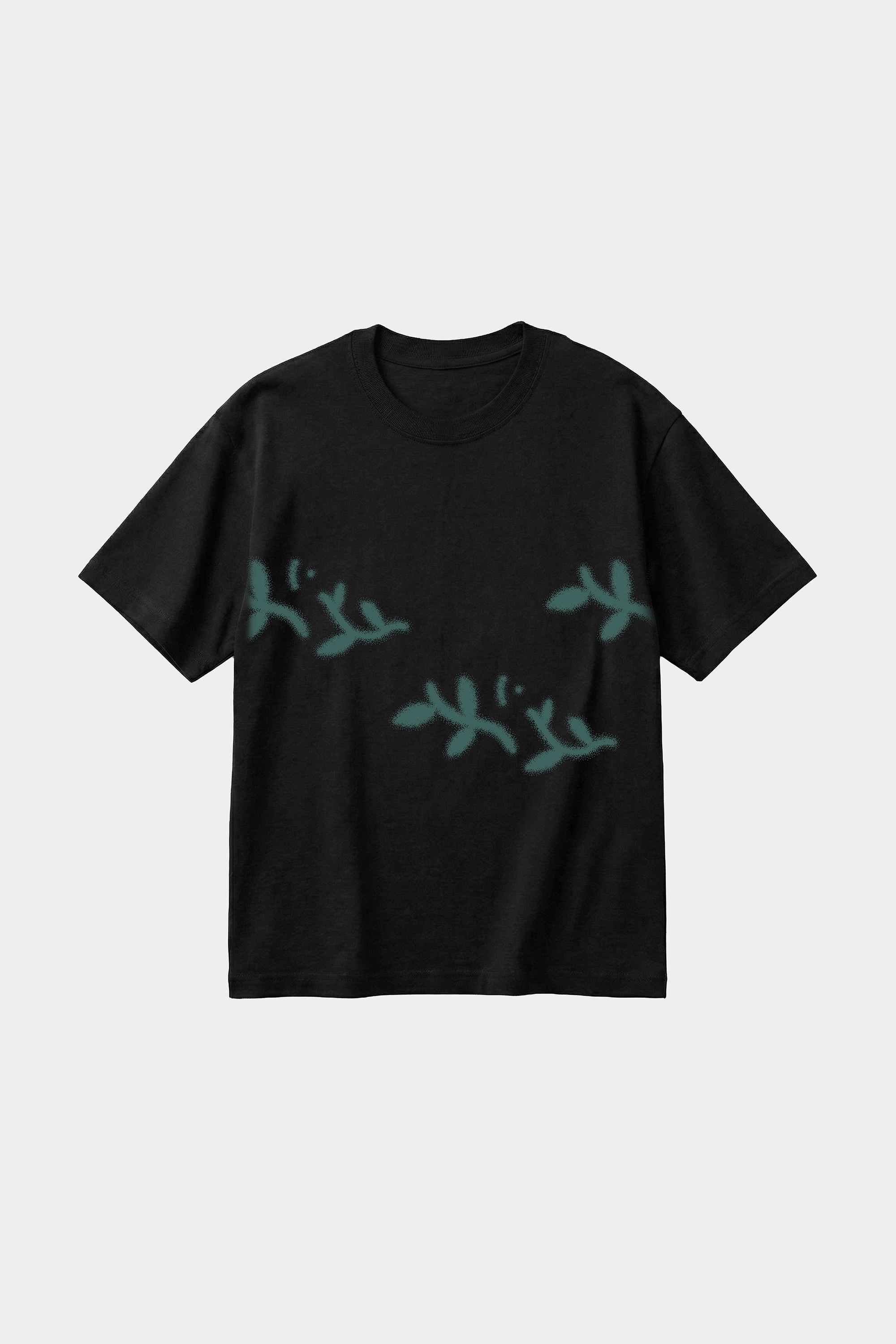 Camiseta Midas Touch Marker Flower Black
